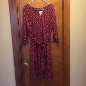 NWOT Lands End 3/4 Sleeve Aline Dress. Size 1X